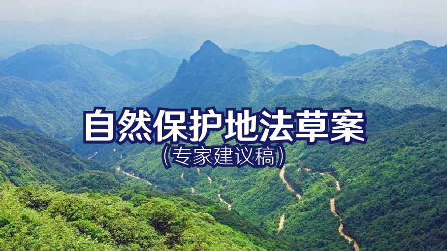 自然保护地法草案（专家建议稿）